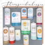 Sternzeichenkerzen, zodiac signs, Lebenskerze, Geschenk zur Geburt