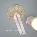 Ringrahmen im Hochzeitsdesign, Durchmesser: 14cm