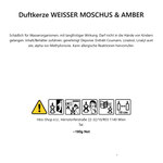 WEISSER MOSCHUS & AMBER