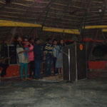 Versammlung im Sewa Ashram