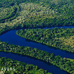 Rivers and Rainforest - Air shot of the Pantanal do Mato Grosso