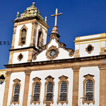 18th century colonial style church Igreja Sao Domingos Gusmao at Terreiro de Jesus square 