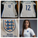 England - Alex Scott - EK 2017 Kwalificatie - vs Belgie