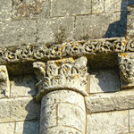 Eglise façade Ouest, deuxième niveau, détail