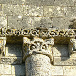 Eglise façade Ouest, deuxième niveau, détail
