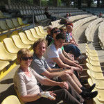 Was will man mehr als Sonne auf der Tribüne in Hockenheim