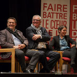 Tous sourires de Pascal Lafargue, Jean-Marie Darmian, Naïma Charaï. #benoithamon2017