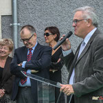 Jean-Marie Darmian, Maire de Créon, Vice-président du Conseil général de la Gironde. Inauguration du gîte d'étape de Citon-Cénac. 01/10/2010