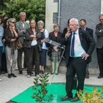 Philippe Madrelle, Sénateur, Président du Conseil général. Inauguration du gîte d'étape de Citon-Cénac. 01/10/2010