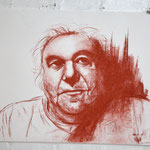 100 x 70 / Rötel / 2014