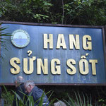 Ingang van de grot Hang Sung Sot