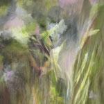 "inmitten", 100x80, Mixed Media auf Leinwand