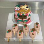 Angelique Cake Events Gateau MASHA ET MICHKA