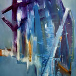 Aufstehen, 150x100, 2023