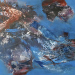 Floating Dreams, 120x100x4, 2022