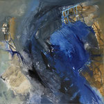 Into The Blue, 100x100, 2017 - In Privatbesitz
