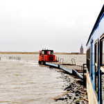 Sturmflut / Hochwasser Wangerooge