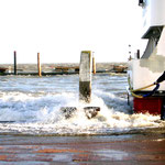 Sturmflut / Hochwasser Wangerooge