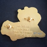 Volkswagen meeting chateau d'oex 1993 Pin golden Rückseite