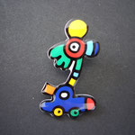 Volkswagen Otmar Alt Art-Edition Pin - Auto