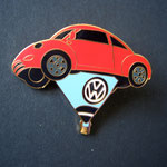 Volkswagen Ballon Beetle Pin rot