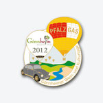 VW Käfer grau Ballon Pin Gönnheimer Weintage 2012 - 100 Stück