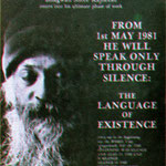 Manifesto che annuncia la fase del silenzio
