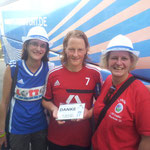 Verabschiedung Melanie Behringer am Ende der Saison