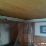 Holzdecke vorher