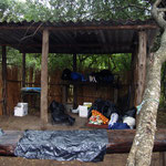 Volunteer Camp – cooking spot