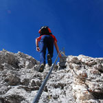 Klettersteig zum Gipfel Peitlerkofel