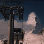 Montage Talstation Matterhorn Express und Furi, Zermatt 