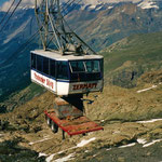 Montage Garagierungshalle Trockener Steg, Zermatt