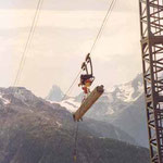 5 Tonnen Materialseilbahn (doppelspurig), Visperterminen VS, 1991