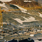 Montage Garagierungshalle Trockener Steg, Zermatt