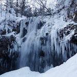 結氷アシリベツの滝【札幌市】