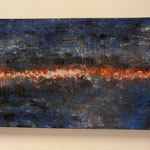 see , Mischtechnik auf Leinwand , 50cmx110cm 2019