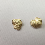Ohrstecker "Blätter" aus 750er Gold / 420,-€