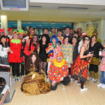 Karnevalsbowling im Level Club 2015