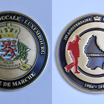 Police Grand-Ducale Luxembourg - Equipe de Mache 30e Anniversaire 1986-2016 Challenge Coin