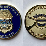 Oklahoma City Police Department Honor Guard Challenge Coin