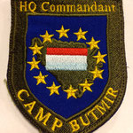 EUFOR Altea BiH Mission HQ Commandant Camp Butmir Sarajevo  mod. Luxembourg