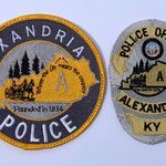 Alexandria Police Department Patch & Badge Patch