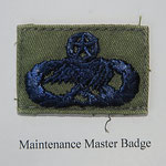US Air Force Maintenance Master Badge