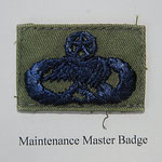US Air Force Maintenance Master Badge