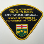 Ontario Government Protective Service O.G.P.S. / Service de Sécurité du Gouvernement de l'Ontario - Agent Special Consatable