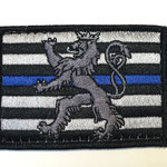The Thin Blue Line Luxembourg Flag