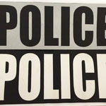 Back Tag Panel Police Grand-Ducale Luxembourg