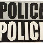 Back Tag Panel Police Grand-Ducale Luxembourg