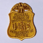 Department of Justice - Federal Bureau of Investigation (FBI) badge patch